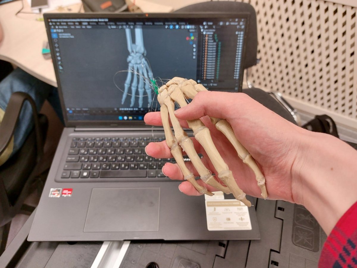 Команда СБР СТАНКИНа разработала прототип человеческой руки