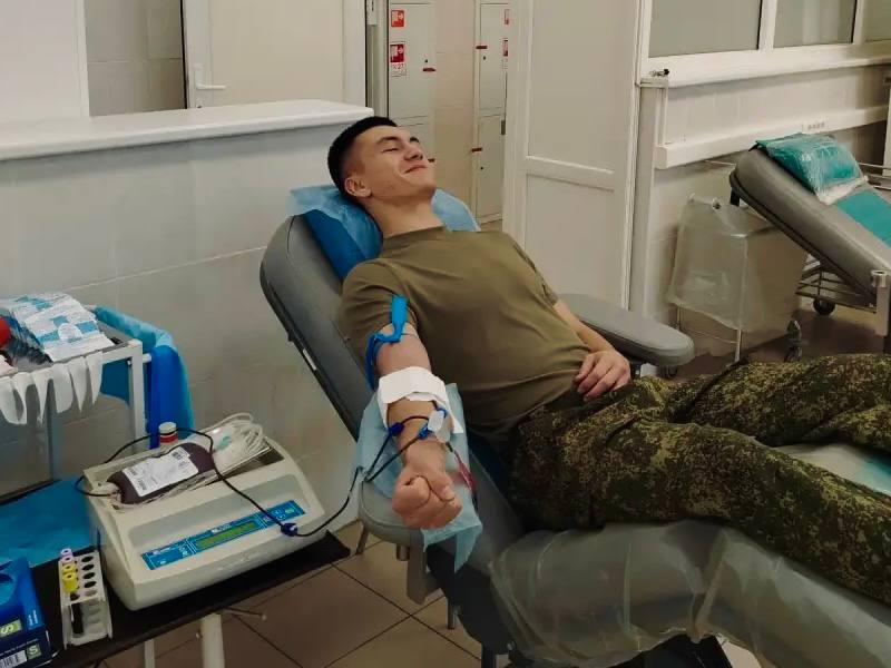 Вклад в общую Победу: более 20 курсантов Военного учебного центра стали донорами