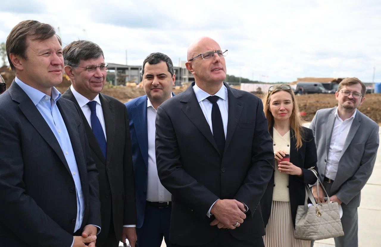 Мэр Москвы Сергей Собянин и Дмитрий Чернышенко дали старт строительству нового образовательного комплекса МГТУ «СТАНКИН» в Коммунарке