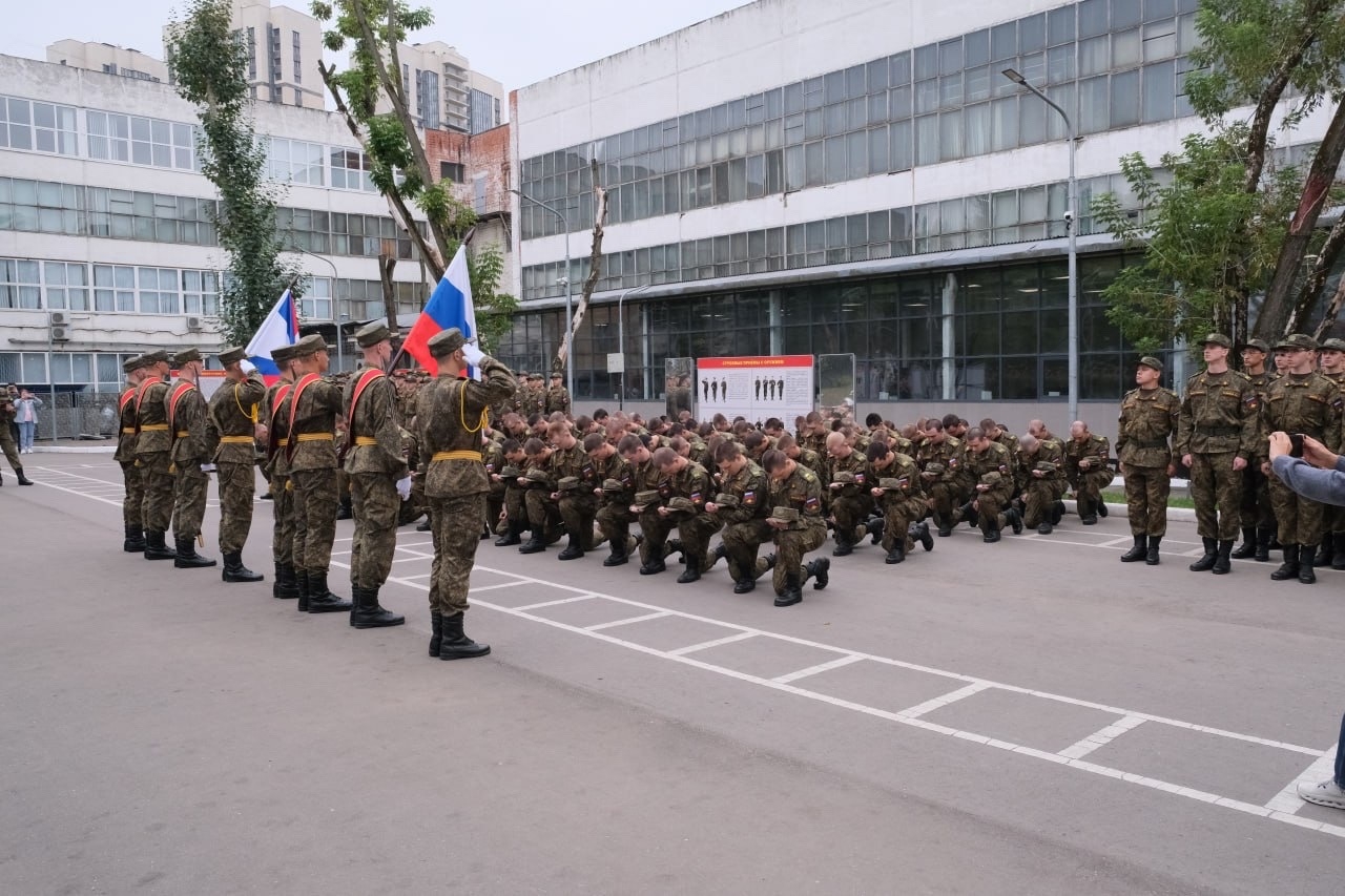 Исторический рубеж: в Военном учебном центре СТАНКИНа прошел первый выпуск 
