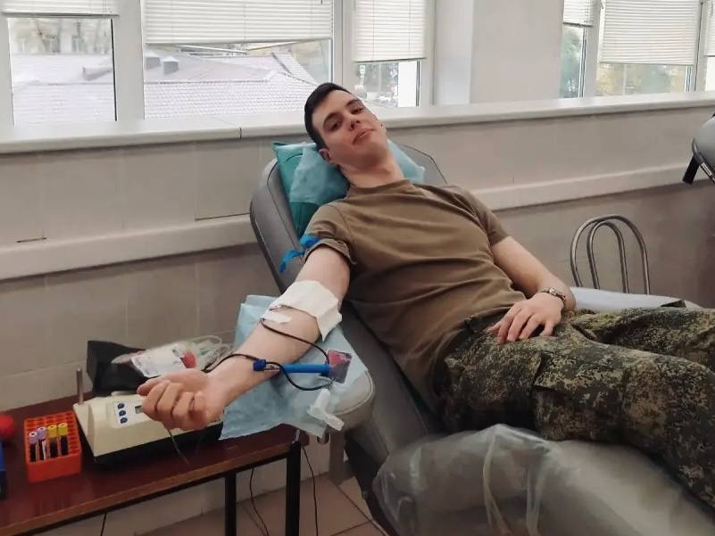 Вклад в общую Победу: более 20 курсантов Военного учебного центра стали донорами